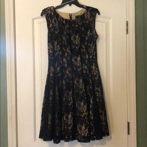 Gabby Skye lace overlay dress